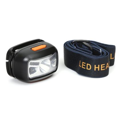 LED Акумулаторен челник с червена лампичка LED/3W/5V