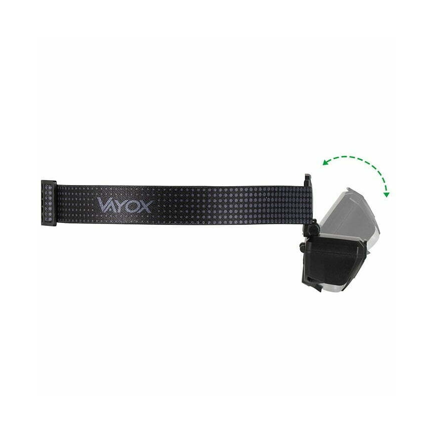 LED Димируем акумулаторен челник със сензор и червена светлина 2xLED/5W/5V/3xAAA IP65 500 лъскав 1200 mAh