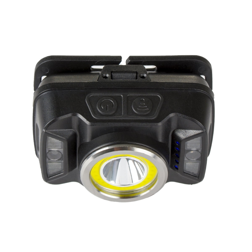LED Димируем акумулаторен челник със сензор и червена светлина LED/15W/5V IP66 430 лъскав 1800 mAh