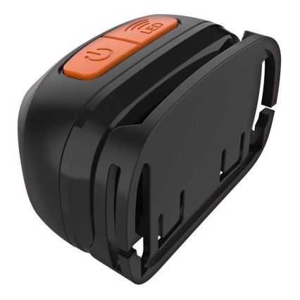 LED Акумулаторен челник с червена лампичка LED/3W/5V