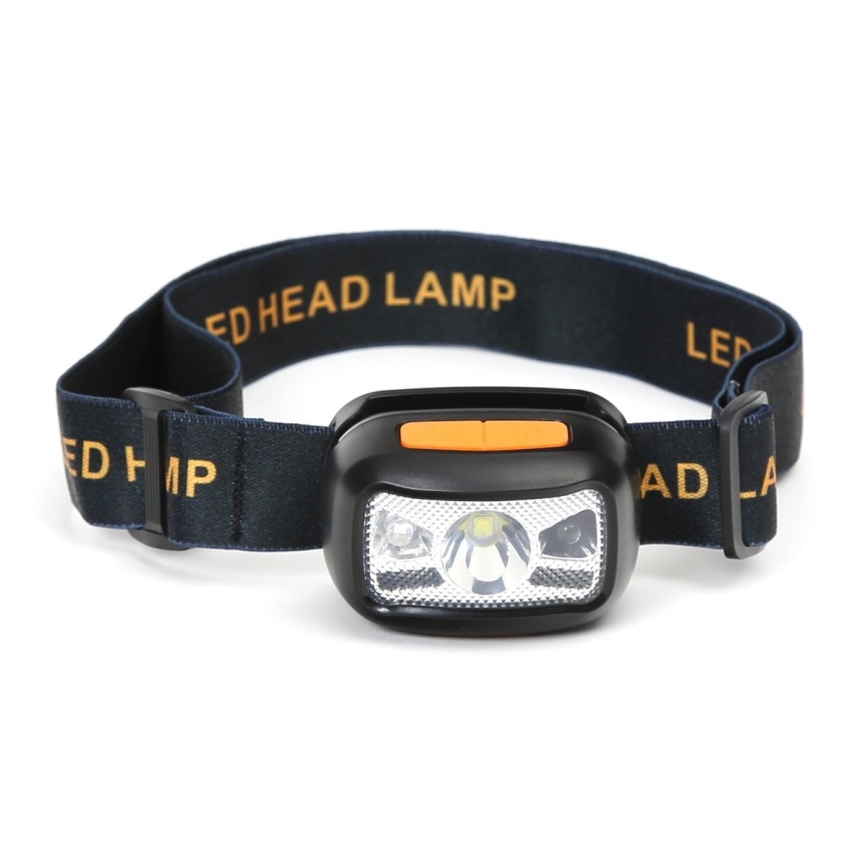 LED Акумулаторен челник с червена лампичка LED/3W/5V