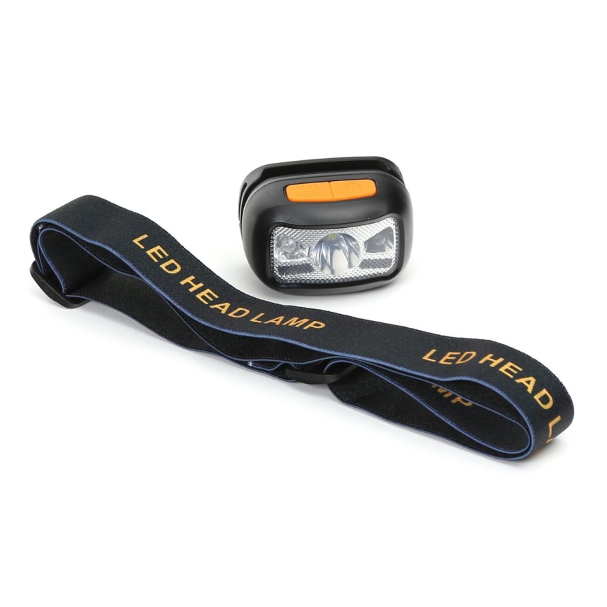 LED Акумулаторен челник с червена лампичка LED/3W/5V