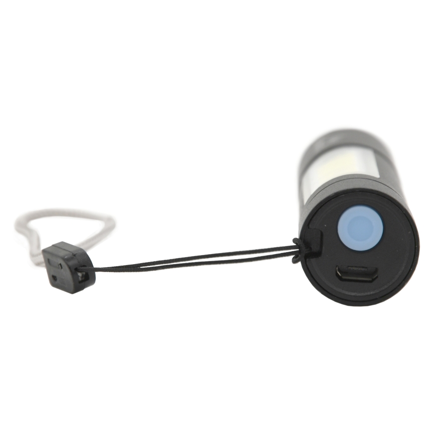 LED Презареждаема фенерче LED/400mAh черно