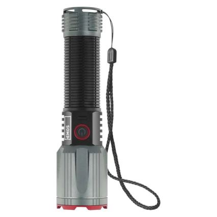 LED акумулаторен метален фенер LED/5V 3000 лъскав 5000 mAh IP43