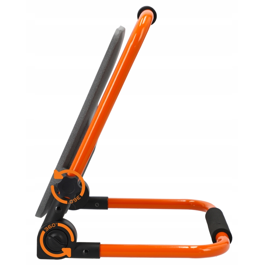 LED акумулаторен прожектор със стойка LED/50W/3,2V 4500K 5000 mAh IP65 оранжев