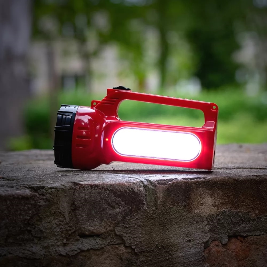 LED Акумулаторен соларен фенер LED/7W/230V 400 лъскав 3200 mAh