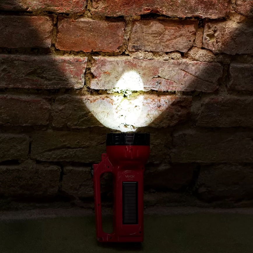 LED Акумулаторен соларен фенер LED/7W/230V 400 лъскав 3200 mAh