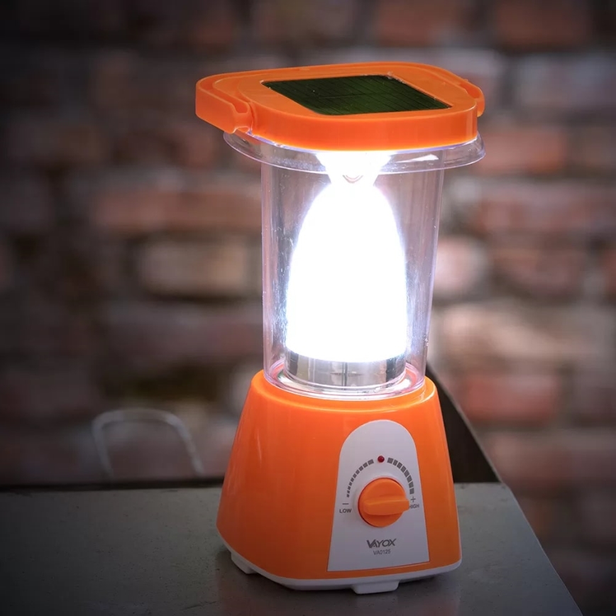 LED Димируем акумулаторен соларен лампа с функция за зареждане LED/230V 710 лъскав 1600 mAh