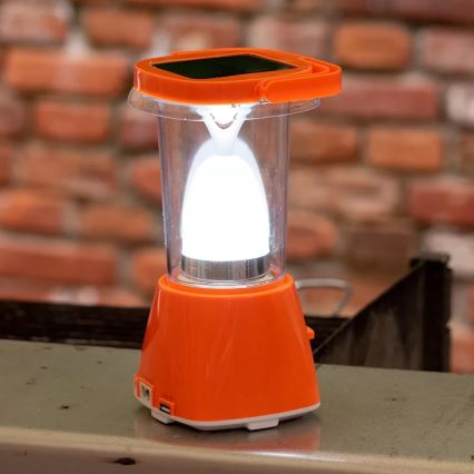 LED Димируем акумулаторен соларен лампа с функция за зареждане LED/230V 710 лъскав 1600 mAh