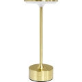 LED акумулаторна настолна лампа със сензорно управление TAVOLO LED/2,5W/5V 2400 mAh 3000-6000K златна