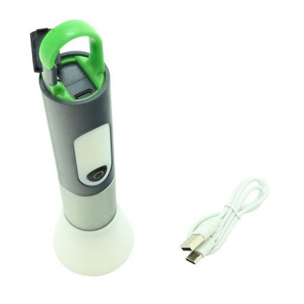 LED Акумулаторно фенерче LED/10W/3,7V 750 лъскав 10h 1500 mAh