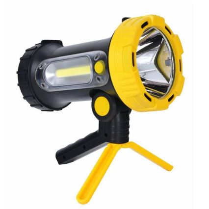 LED Акумулаторно фенерче LED/5W/4000mAh + LED/3W