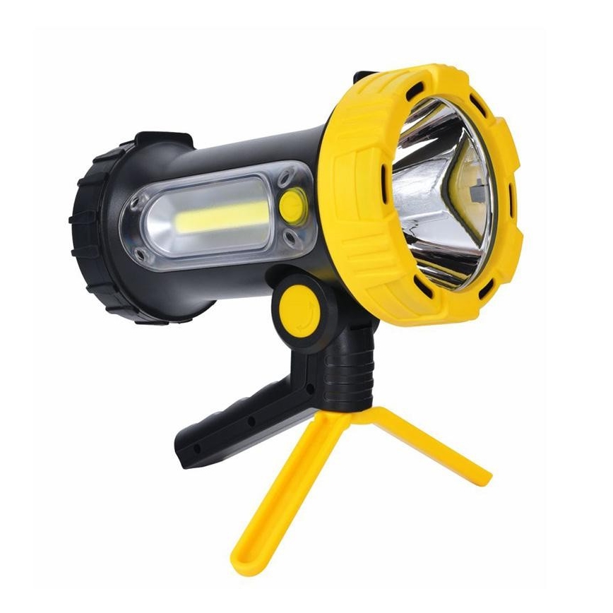 LED Акумулаторно фенерче LED/5W/4000mAh + LED/3W