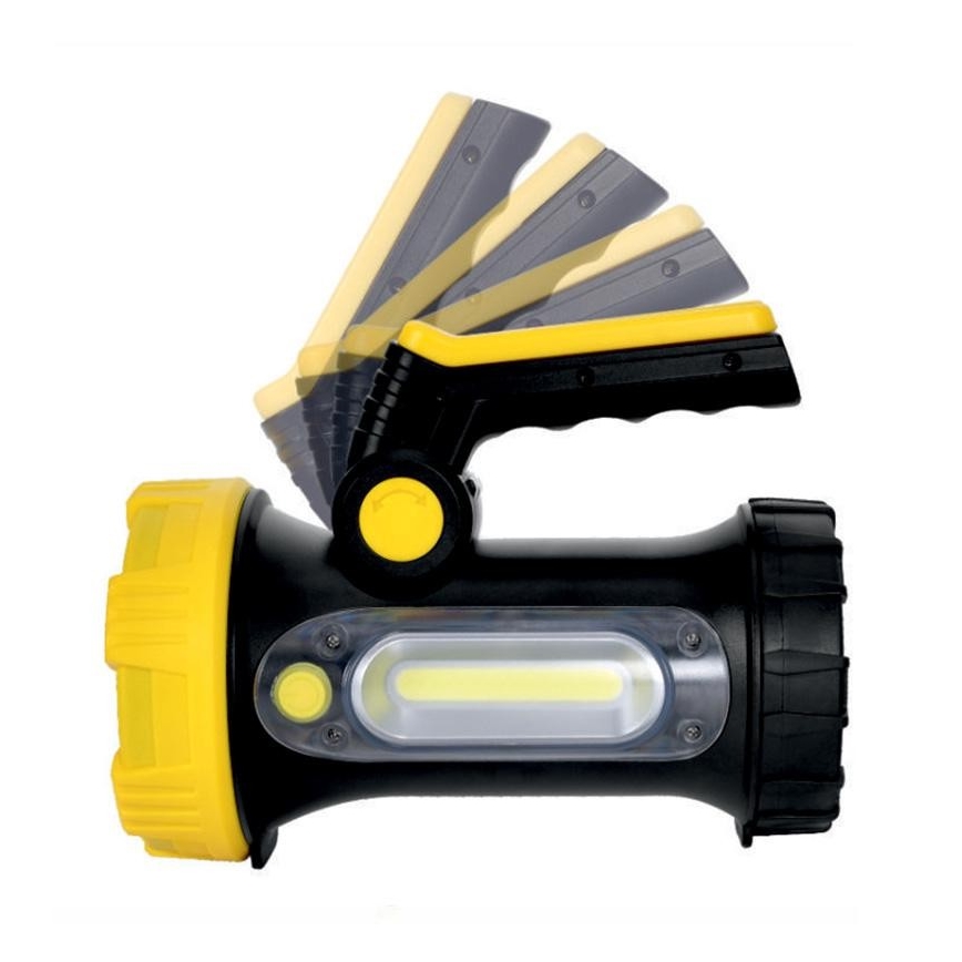 LED Акумулаторно фенерче LED/5W/4000mAh + LED/3W