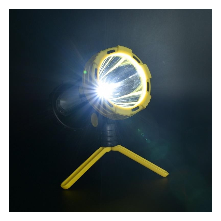 LED Акумулаторно фенерче LED/5W/4000mAh + LED/3W