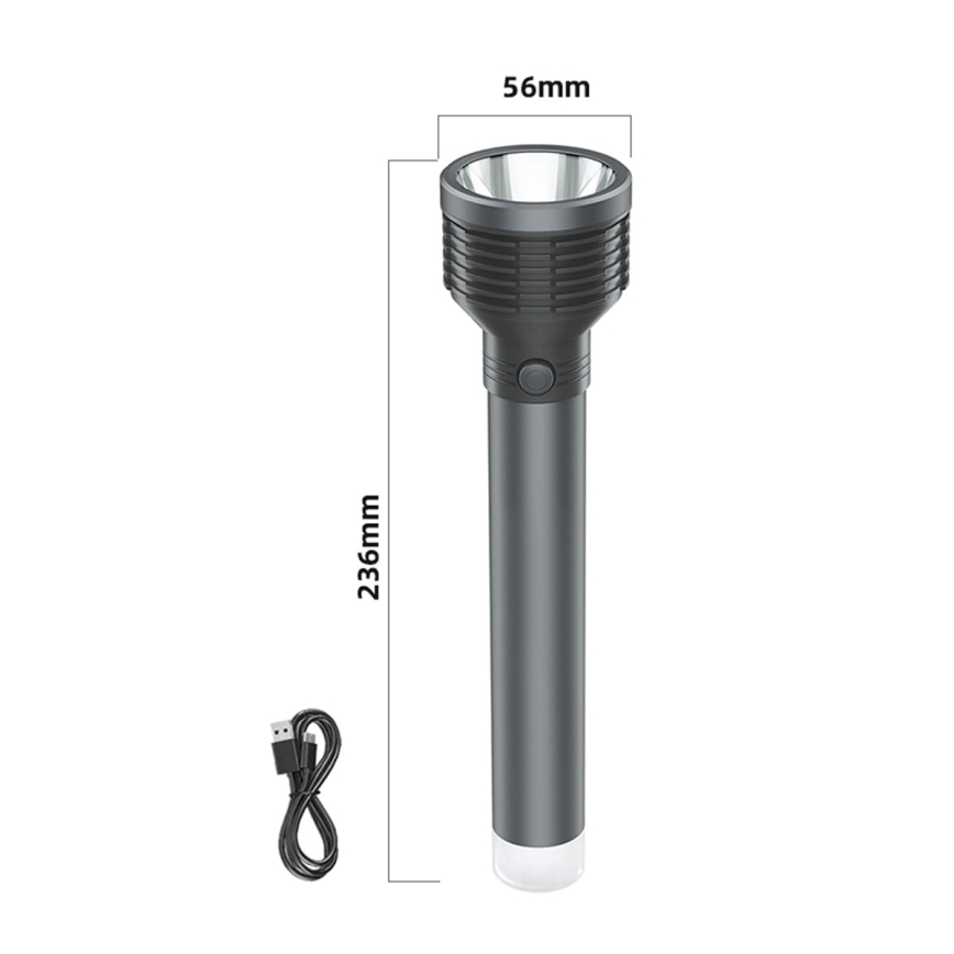 LED Акумулаторно фенерче LED/6,5W/3,7V 2400 mAh