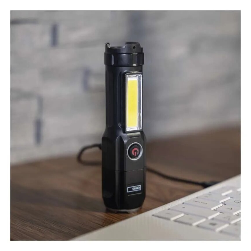LED Акумулаторно фенерче LED/USB/3,7V IP44 150 lm 1200mAh