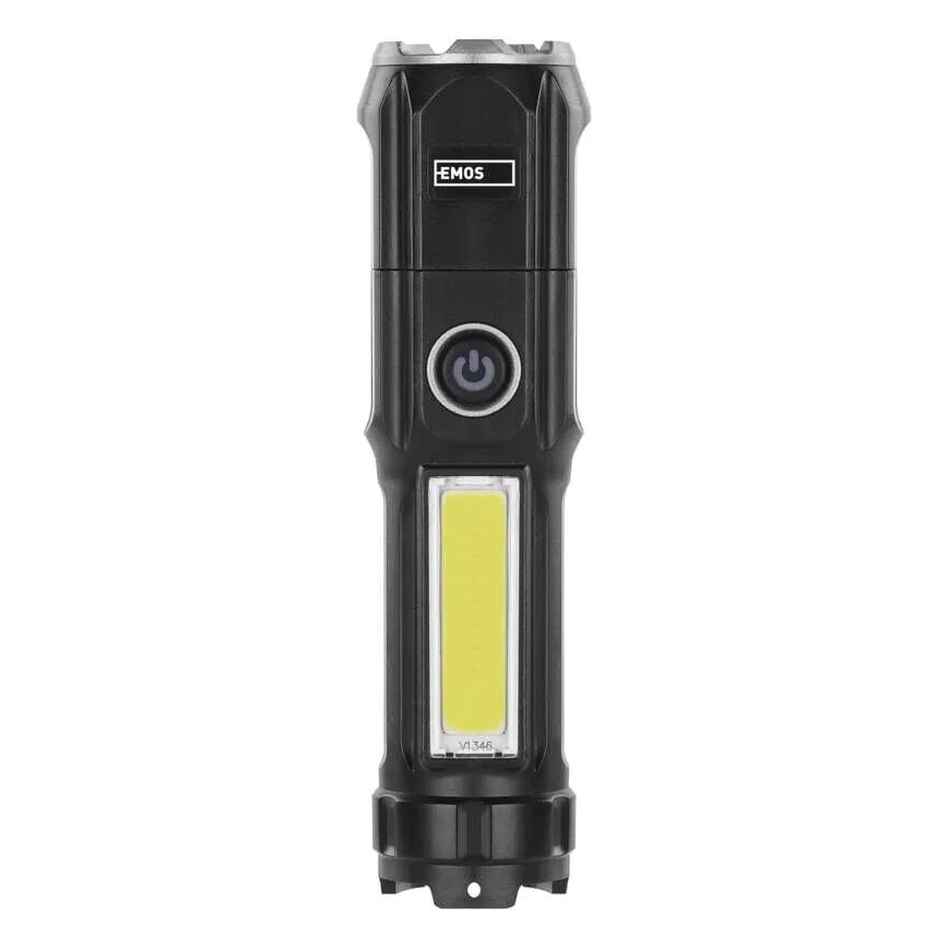 LED Акумулаторно фенерче LED/USB/3,7V IP44 150 lm 1200mAh