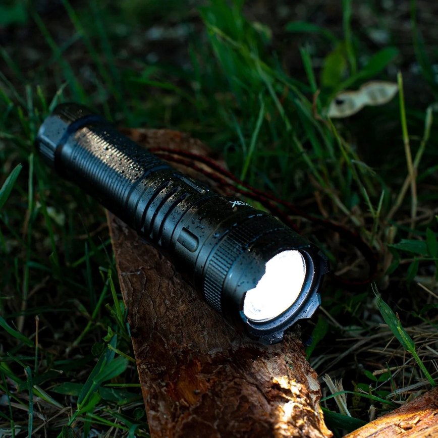 LED Димируемо акумулаторно фенерче със захранваща батерия функция LED/10W/5V IPX4 600 лъскав 2000 mAh