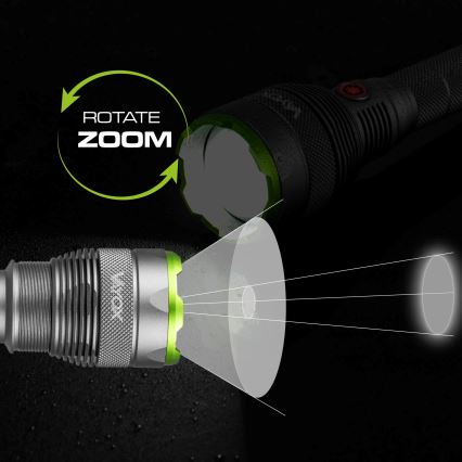 LED Димируемо акумулаторно фенерче със захранваща батерия функция LED/5V IPX7 10000 лъскав 2600 mAh