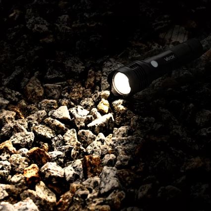 LED Акумулаторно фенерче LED/10W/5V IPX4 800 лъскав 1200 mAh