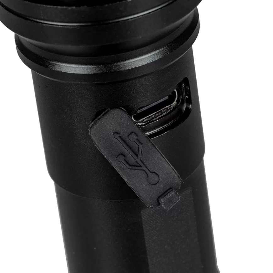 LED Акумулаторно фенерче LED/10W/5V IPX4 800 лъскав 1200 mAh