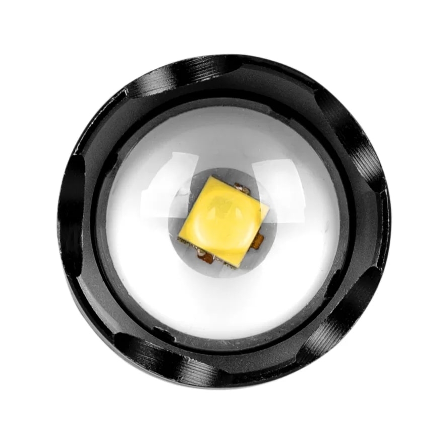 LED Акумулаторно фенерче LED/10W/5V IPX4 800 лъскав 1200 mAh