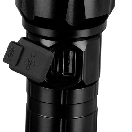 LED Димируемо акумулаторно фенерче със захранваща батерия функция LED/30W/5V IPX5 1060 лъскав 5000 mAh