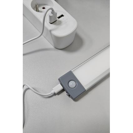 LED Акумулаторно осветление за мебели със сензор LED/2,5W/5V USB 800 mAh 4200K 32,5 см