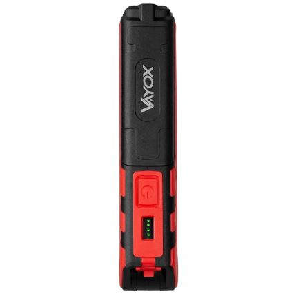 LED Акумулаторно работно фенерче LED/5W/5V IPX2 360 лъскав 2000 mAh