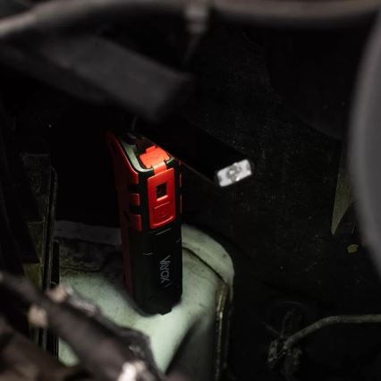 LED Акумулаторно работно фенерче LED/5W/5V IPX2 360 лъскав 2000 mAh