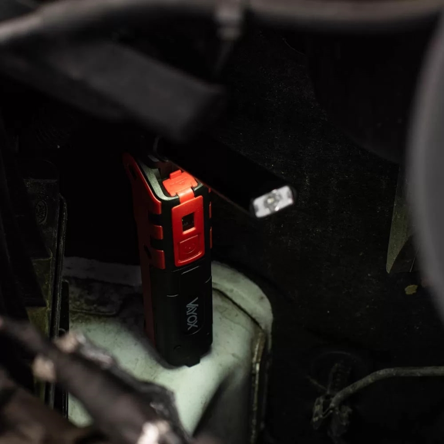 LED Акумулаторно работно фенерче LED/5W/5V IPX2 360 лъскав 2000 mAh