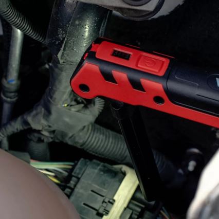 LED Акумулаторно работно фенерче LED/5W/5V IPX2 360 лъскав 2000 mAh