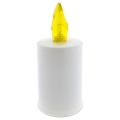 LED Candle LED/2xAA топло бяло 10,8 см бял