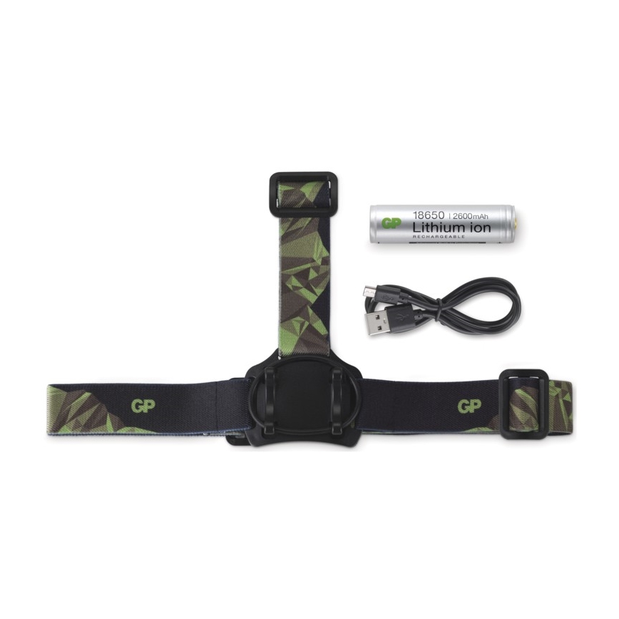 LED челник GP DISCOVERY CHR35 LED/3,7V/2600mAh