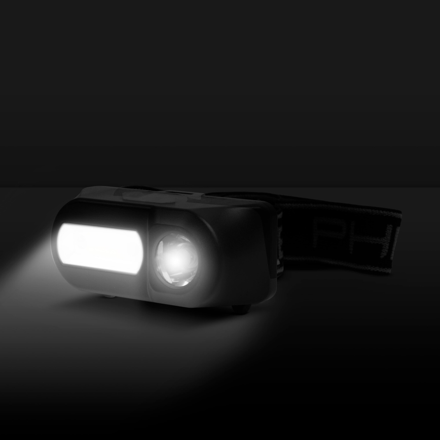 LED Челник със сензор LED/3W/Li-ion 1200mAh IP54