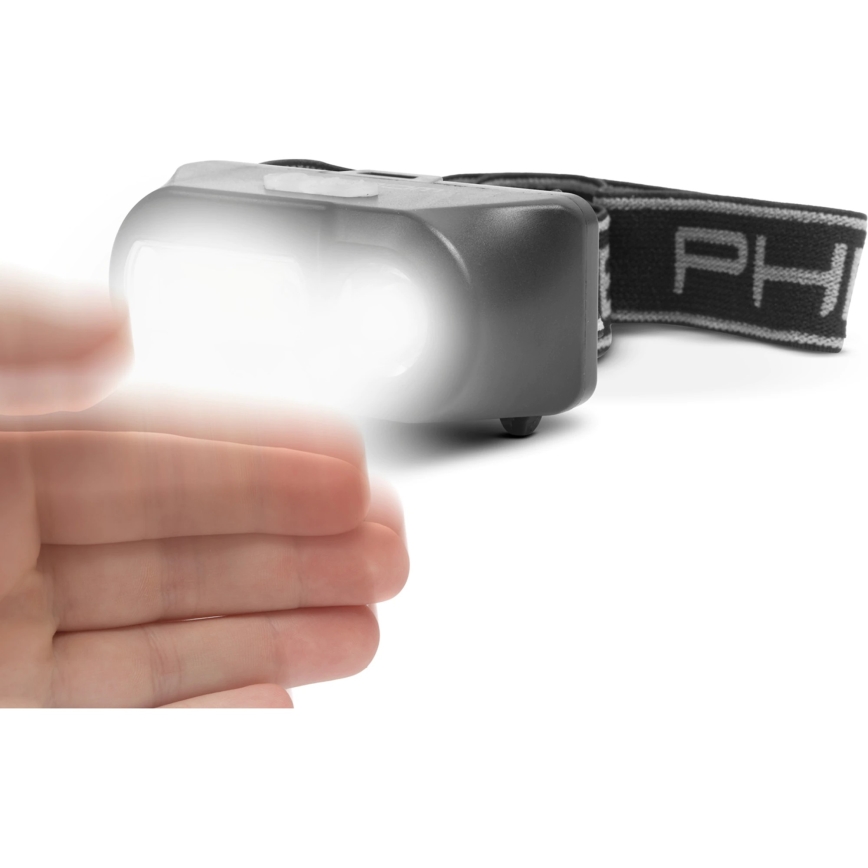 LED Челник със сензор LED/3W/Li-ion 1200mAh IP54