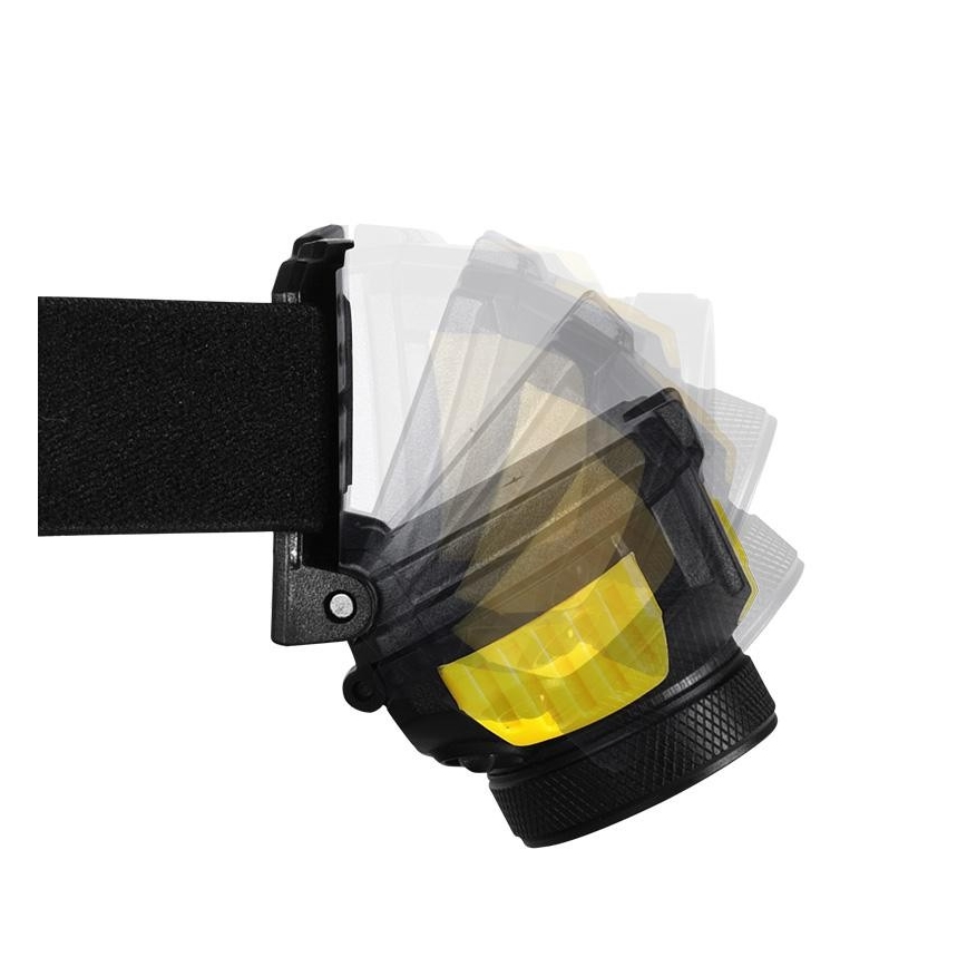 LED челник 2xLED / 5W / 3xAAA LED / 3W