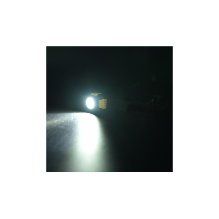 LED челник 2xLED / 5W / 3xAAA LED / 3W