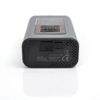 LED Цифров джобен компресор 3в1 4000 mAh 5W черен