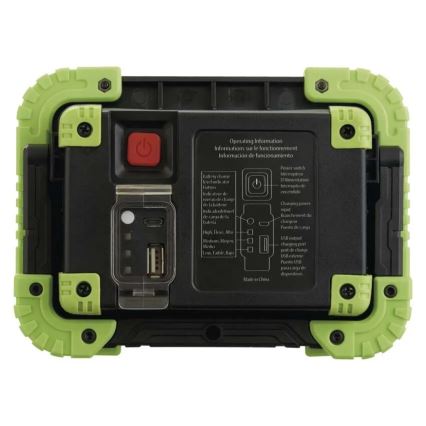 LED COB Акумулаторен прожектор LED/3,7V 3000 mAh IP44