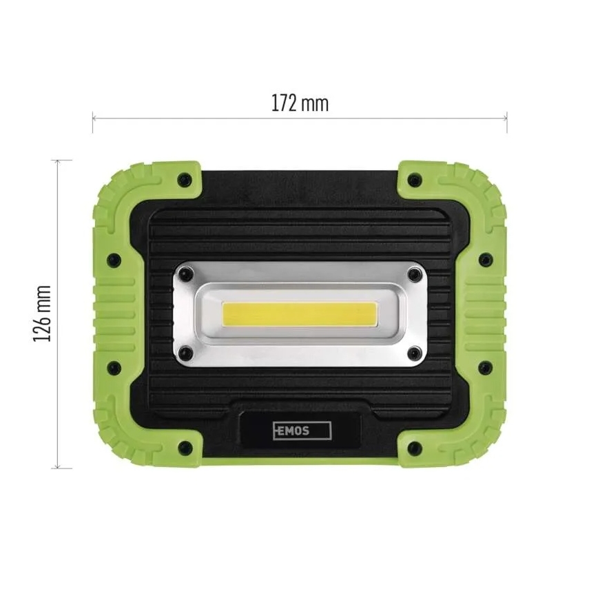 LED COB Акумулаторен прожектор LED/3,7V 3000 mAh IP44