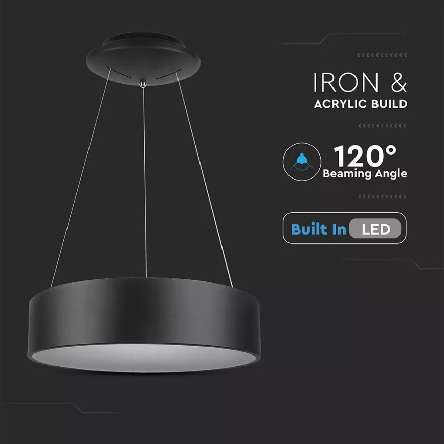 LED Демируем полилей на въже 1xLED/20W/230V