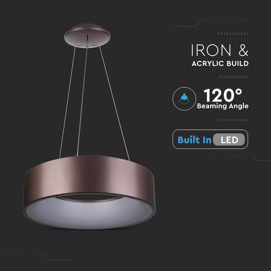 LED Демируем полилей на въже 1xLED/20W/230V