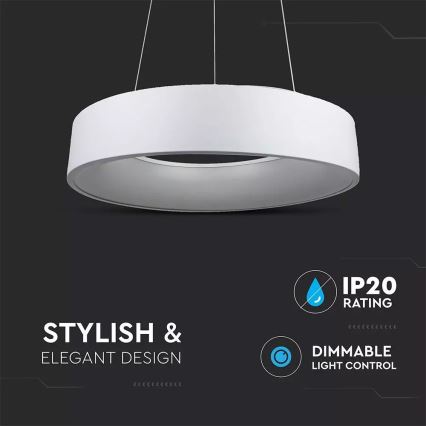 LED Демируем полилей на въже 1xLED/30W/230V