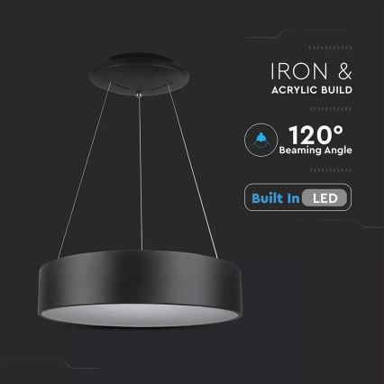 LED Демируем полилей на въже 1xLED/30W/230V