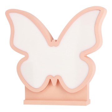 LED ДЕТСКА маса лампа BUTTERFLY LED/14W/230V розова
