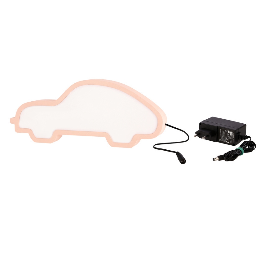LED детска маса лампа CAR LED/11W/230V розова