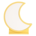 LED Детска маса лампа MOON LED/12W/230V жълта