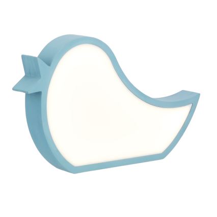 LED детска настолна лампа BIRD LED/12W/230V синя